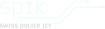 Das Bild zeigt das Logo des SPIK Schweizer Polizei Informatik Kongress